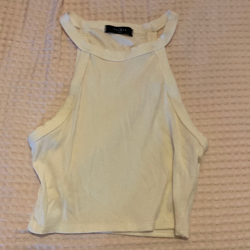 White/cream tank top